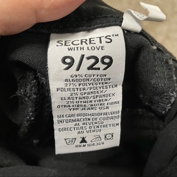 ❤️❤️Secrets with Love Super High Narrow waisted jeans acid wash size 29. - Picture 11 of 16